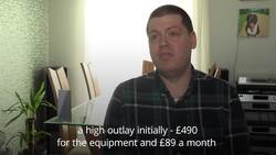 Elon Musk's Starlink project provides fast broadband to rural areas News Clip