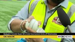 Learning how to play cricket ahead of Canada's first super 60 cricket tournament News Clip