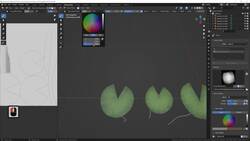 Blender to Unreal Engine - 3D Plants and Vegetation - Setting Up Lily Pad Foliage Clusters Instructional Video