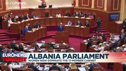 Women dominate top table in Albania’s new government News Clip