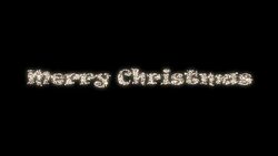 particle star_MerryChristmas02 Stock Footage