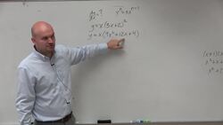 Learn how to expand a binomial to determine the derivative Instructional Video