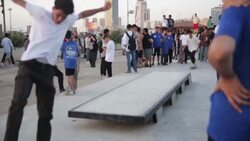 CLEAN : Boards against boredom: Libya rolls out first skatepark News Clip