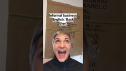Business English time phrase: 'Back then' #shorts #businessenglish Instructional Video