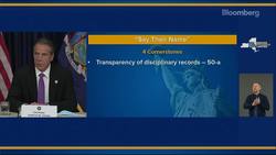 Cuomo to Sign Criminal-Justice Bills When Passed by N.Y. Legislature News Clip