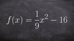 Solving a quadratic equation by using the difference of two squares Instructional Video
