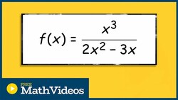 Find Slant asymptotes of a Rational Equation Instructional Video