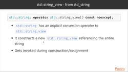 Type-Safe Interfaces with Modern C++ - std::string_view – Basic Interface Instructional Video
