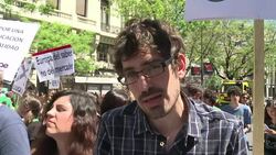 VOICED: Estudiantes contra los recortes News Clip