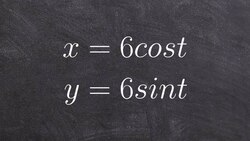 Learn how to eliminate the parameter with trig Instructional Video