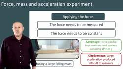 Force, Mass and Acceleration Experiment: Methods and Results Instructional Video