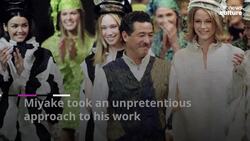 World-renowned Japanese fashion designer Issey Miyake dies at 84 News Clip