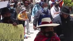 CLEAN : Protest march against new President Boluarte in southern Peru News Clip