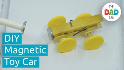 How to Make A Magnet-Powered Vehicle Instructional Video