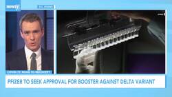 Pfizer To Seek Approval For COVID Vaccine Booster News Clip