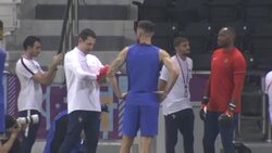 Giroud training for France at the 2022 World Cup News Clip