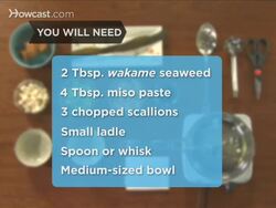 How to Make Miso Soup Instructional Video