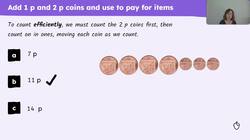Find and make amounts within 10p Instructional Video