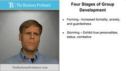 Four Stages of Group Development Instructional Video