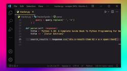 Web Scraping Tutorial with Scrapy and Python for Beginners - Building a Spider to Track Product Rank in E-Commerce Websites Instructional Video