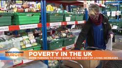UK cost of living crisis: More turn to food banks in England as inflation soars News Clip