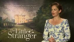 INTERVIEW - Ruth Wilson on does filming horror films scary at 'The LIttle Stranger' interviews Stock Footage