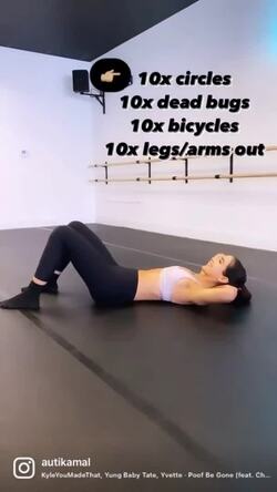 Dancer Ab Workout  Instructional Video