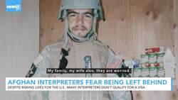 Afghan Interpreters Fear Being Left Out Of U.S. Evacuation Plans News Clip