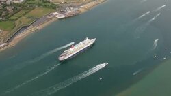 Veterans depart Portsmouth on MV Boudicca to Normandy News Clip