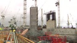 Hinkley Point C nuclear power station construction News Clip