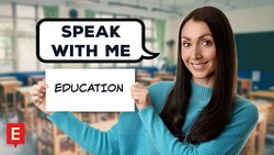 Speak With Me About Your Education - English Speaking Practice Instructional Video