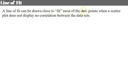 Scatter Plots and Lines of Fit Instructional Video