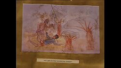 Pictures drawn by 'Lost Boys of Sudan' News Clip