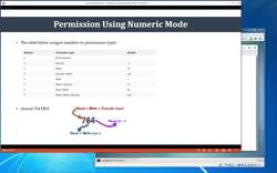 Complete Linux Training Course to Get Your Dream IT Job - File Permissions Using Numeric Mode Instructional Video