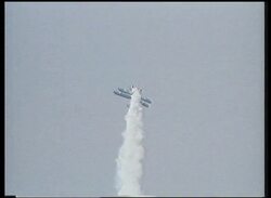 Rothmans Air Display, Cairo, 1981 Stock Footage