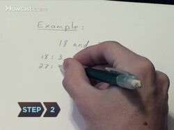 How to Find the Greatest Common Factor Instructional Video