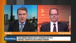 Goldman Sees 40% Chance of U.S. Hiking Tariffs on China Friday News Clip