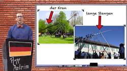 Intermediate German #45: Traditions of the Maypole (Maibaum) Instructional Video