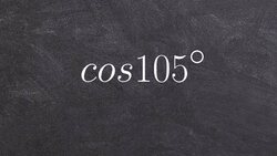 Evaluate cosine using the sum and difference formula Instructional Video