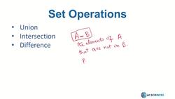 Data Science and Machine Learning (Theory and Projects) A to Z - Sets: Operations Instructional Video