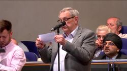 Boris Johnson MP and Jeremy Hunt MP attend Conservative Party hustings in Birmingham. News Clip