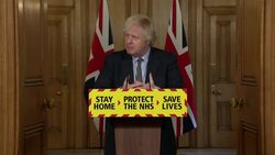 Boris Johnson taking questions during Downing Street coronavirus briefing News Clip