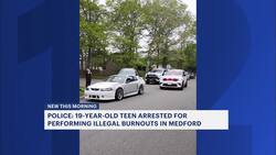 Police: Teen issued multiple citations for performing burnouts in Medford News Clip