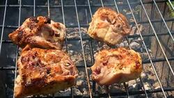 Beautiful tasty food Stock Footage