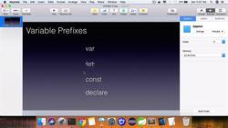 TypeScript for Beginners - let Prefix Instructional Video