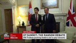 PM makes his point at G7: terror ransoms must not be paid News Clip