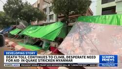 Death toll from Myanmar earthquake now exceeds 2,700 News Clip