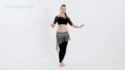 How to Do a Choo-Choo Shimmy in Belly Dancing Instructional Video