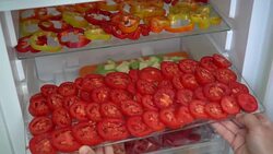 A Freezer: To freeze fresh vegetables Stock Footage