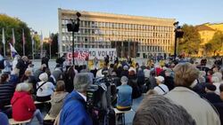 CLEAN : Images of the main candidates for upcoming Slovenian presidential election News Clip